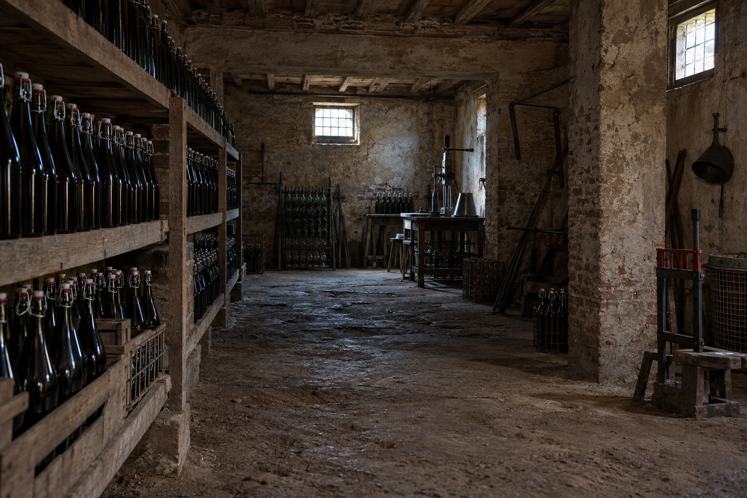 La cantina della cascina